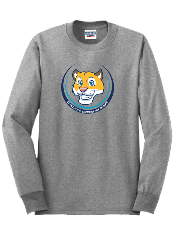 Long Sleeve TShirt Center Cat - CE29