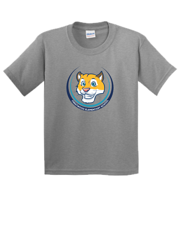 Youth Short Sleeve TShirt - Center Cat CE5000B